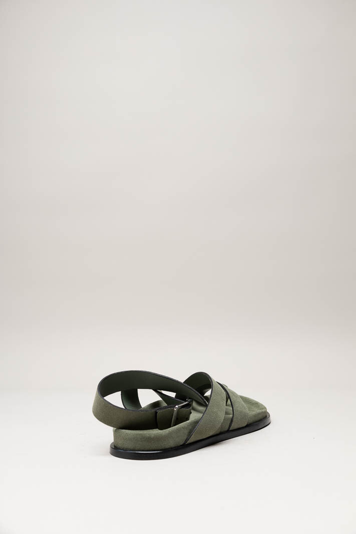 Kaki Sandaal plat image