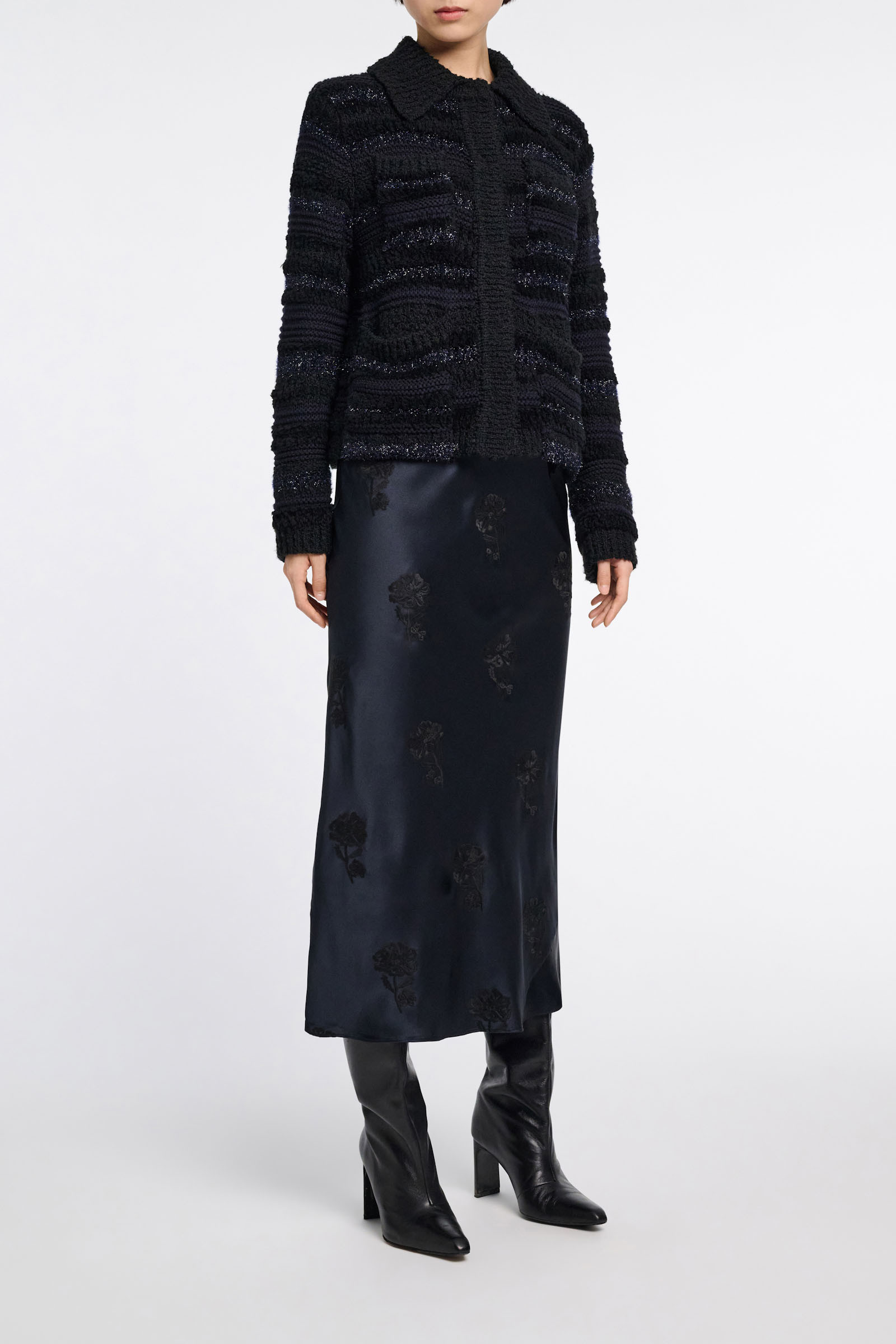 Blauw Cardigan
