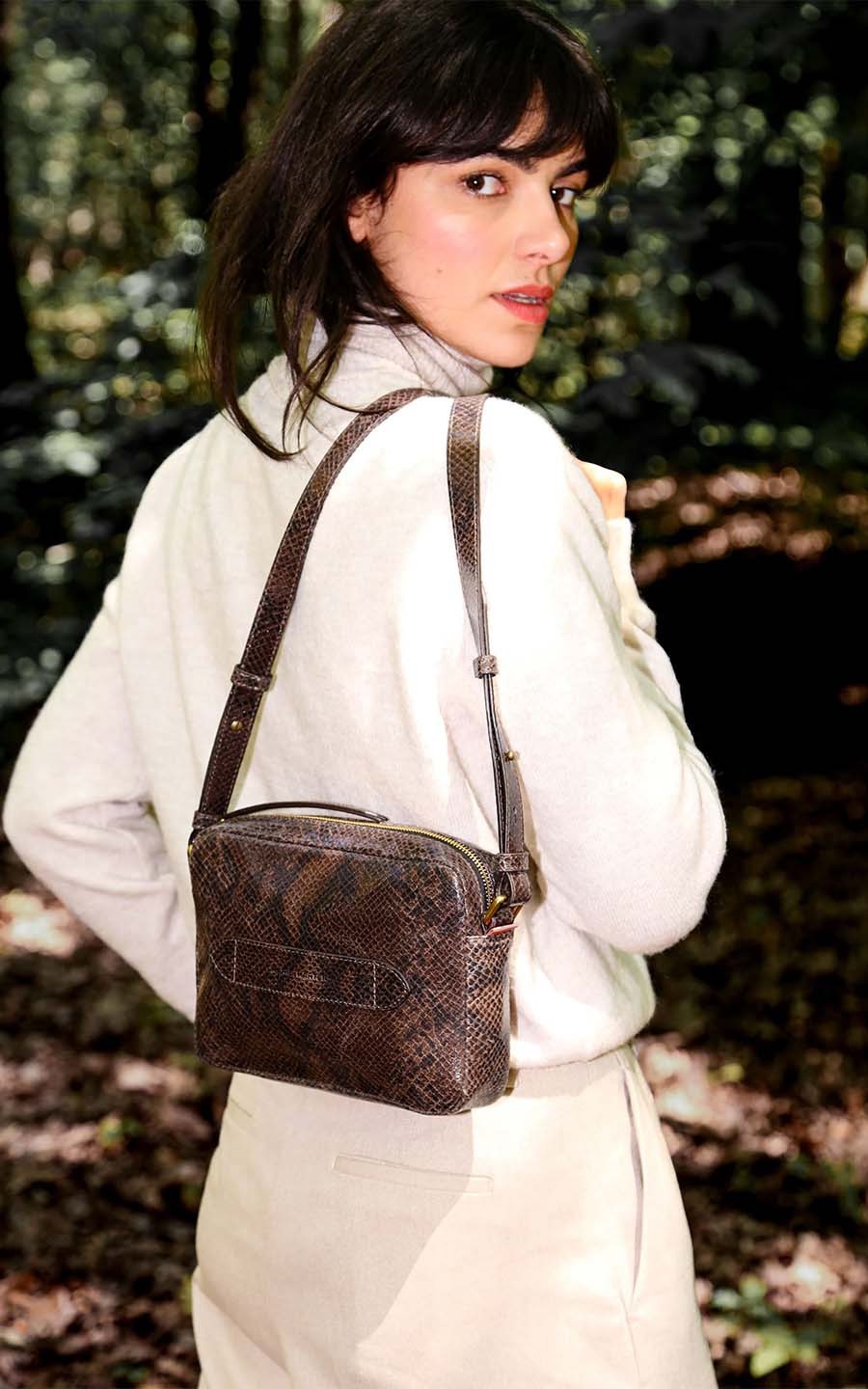 Donkerbruin Shopper