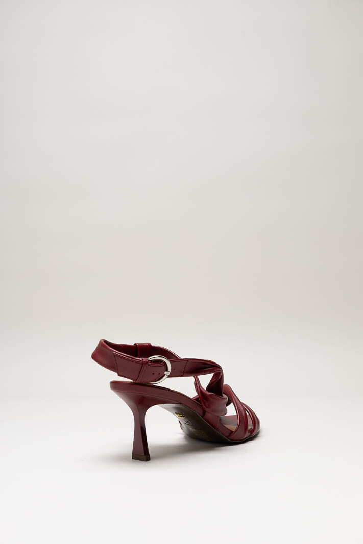 Bordeaux Sandaal hak image