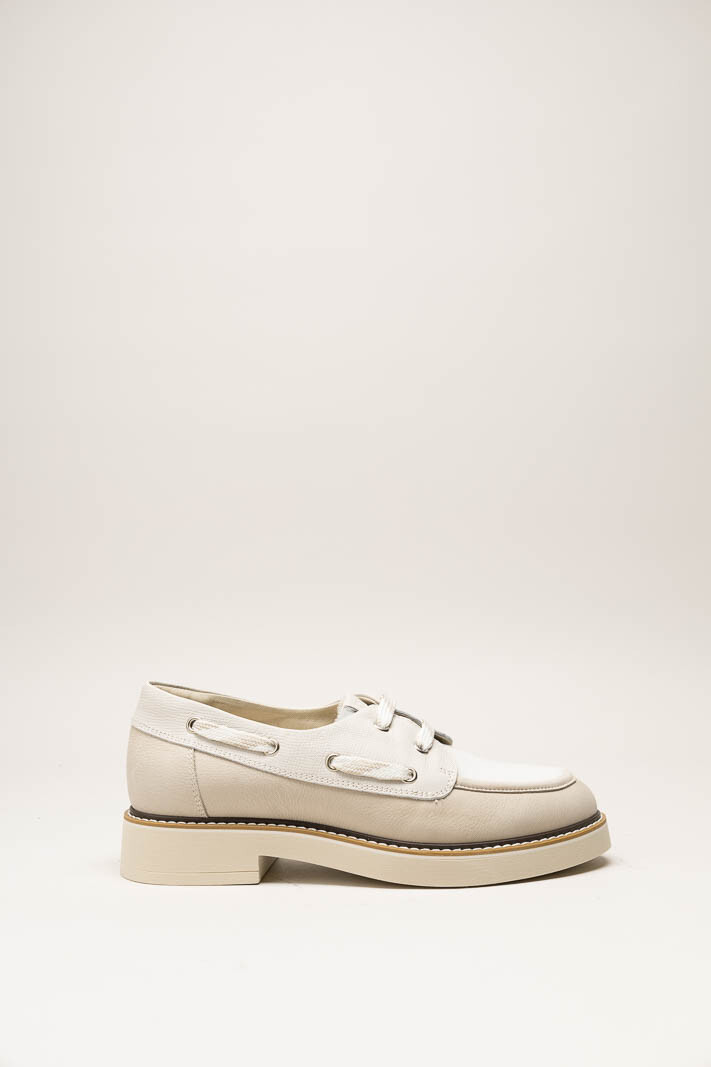 Beige Veterschoen