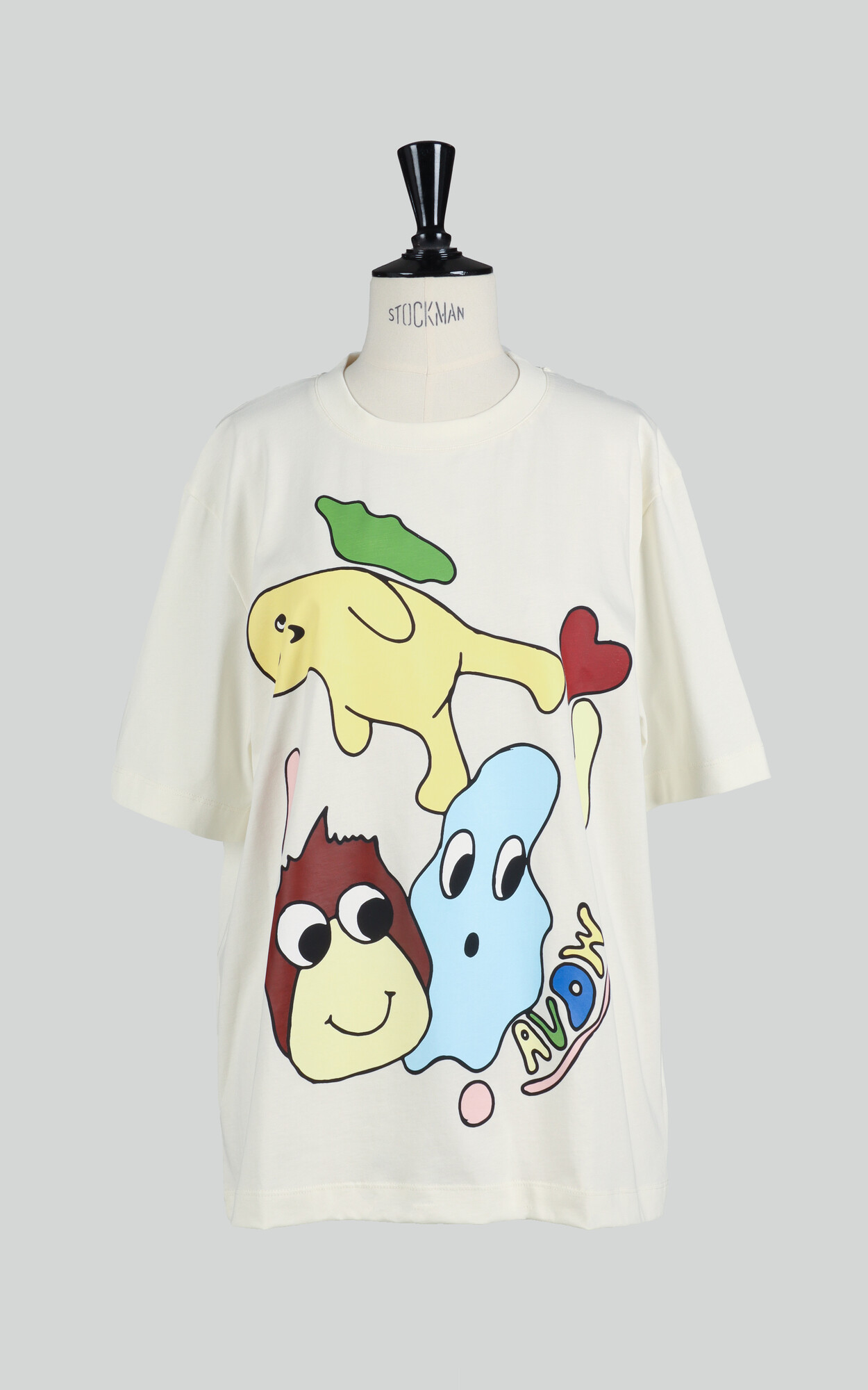 Gebroken wit T-shirt/top