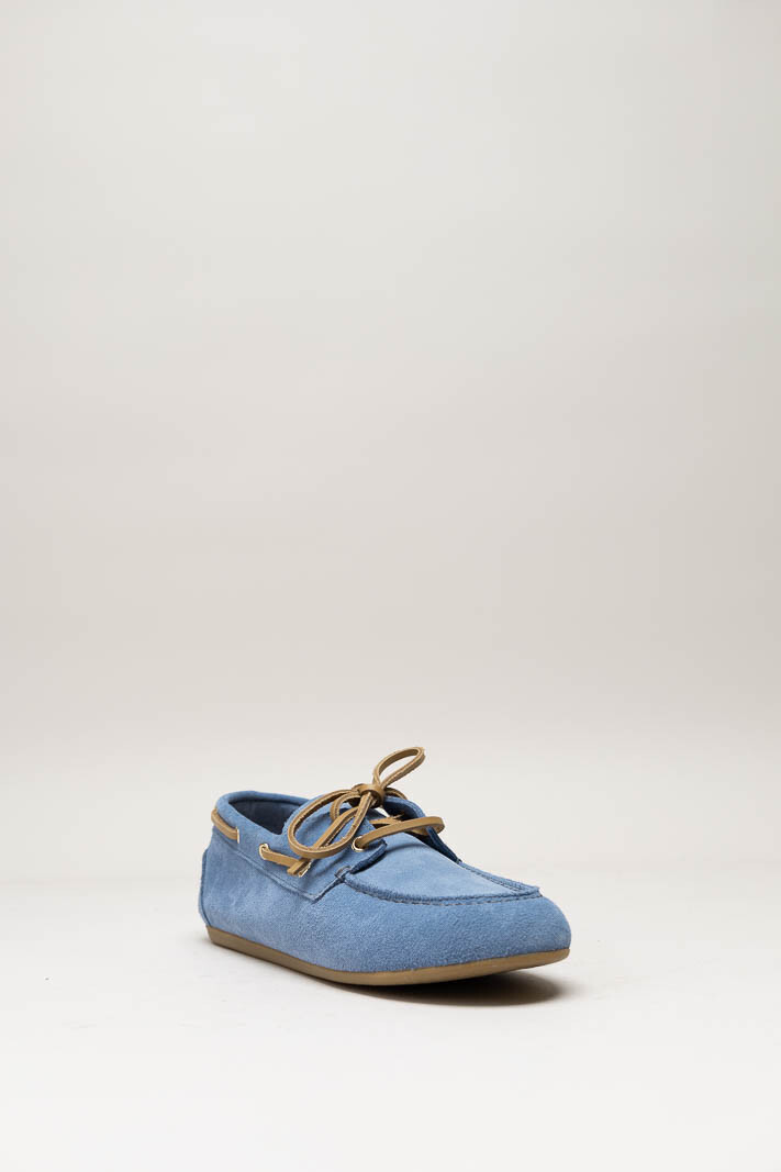 Blauw Bootschoen