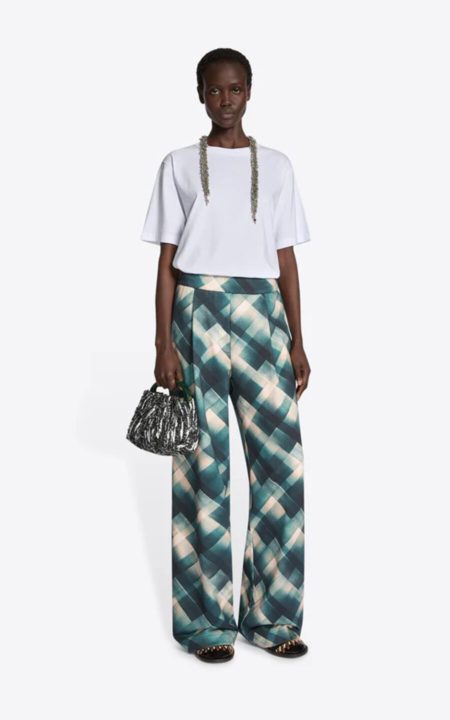 Multi groen Broek