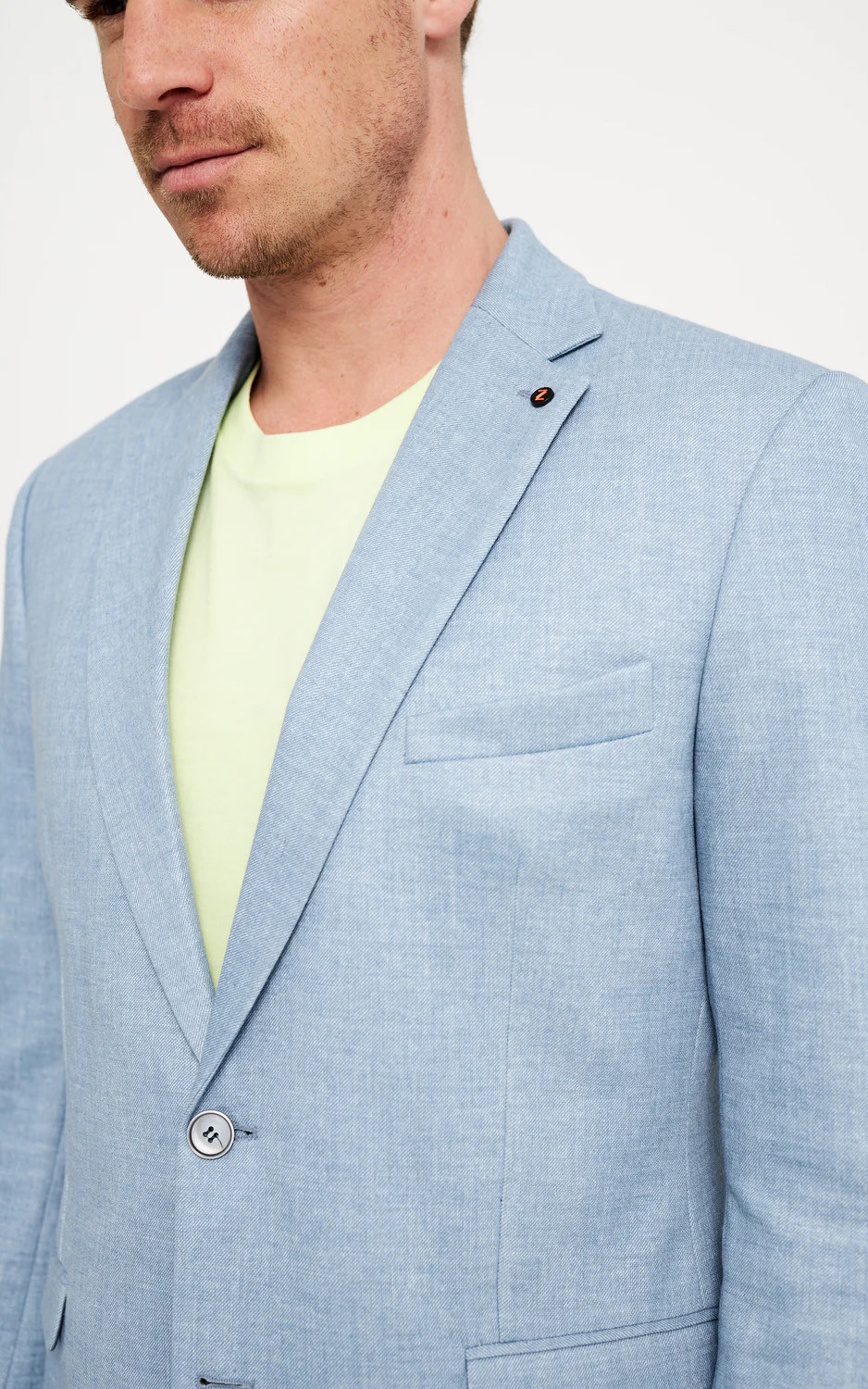 zoom in on Lichtblauw Blazer image Lichtblauw Blazer image