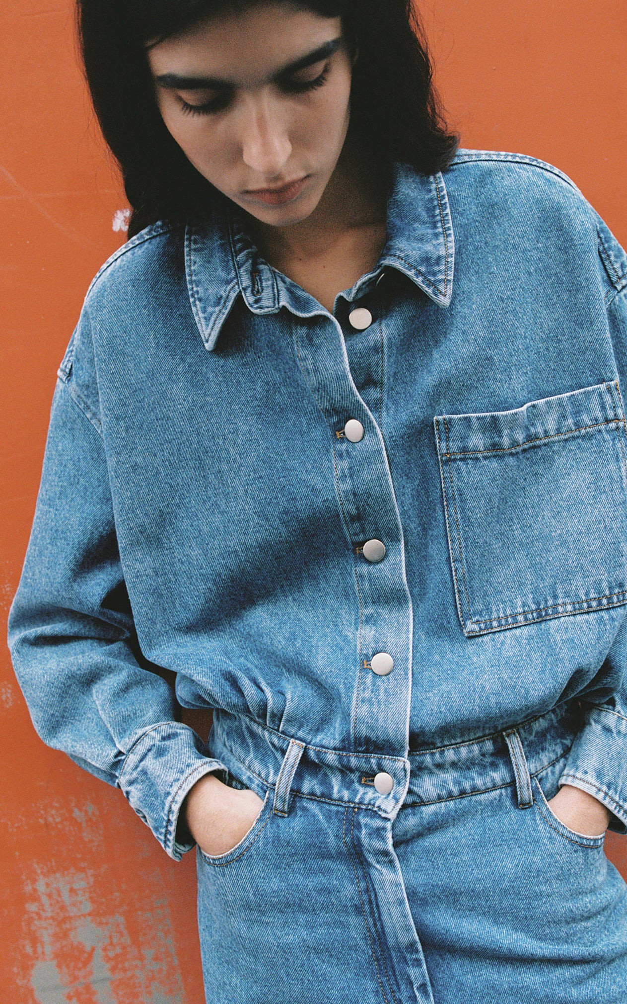 Blauw Jumpsuit image