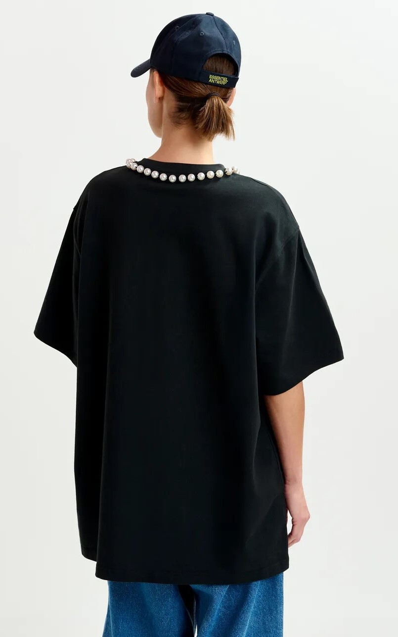 Zwart T-shirt/top