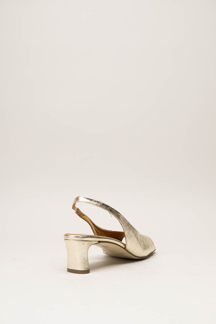 Goud Sandaal hak image