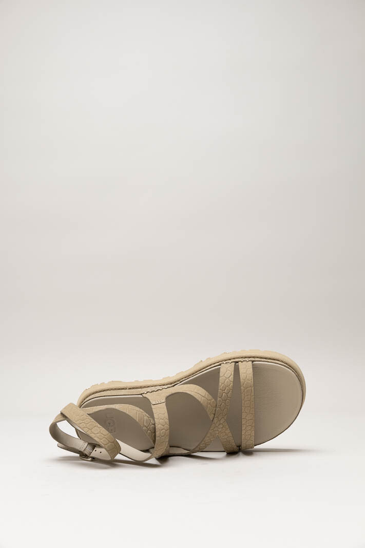 Beige Sandaal plat image