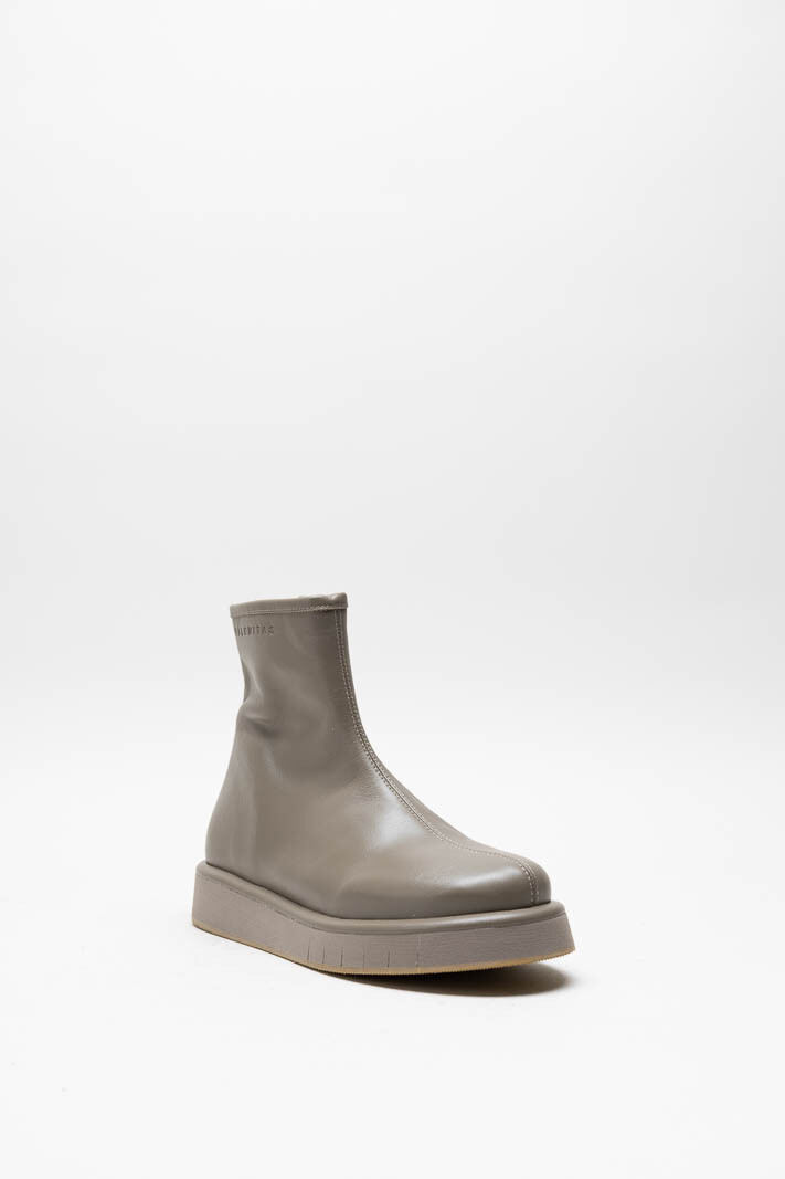 Taupe Enkellaars plat