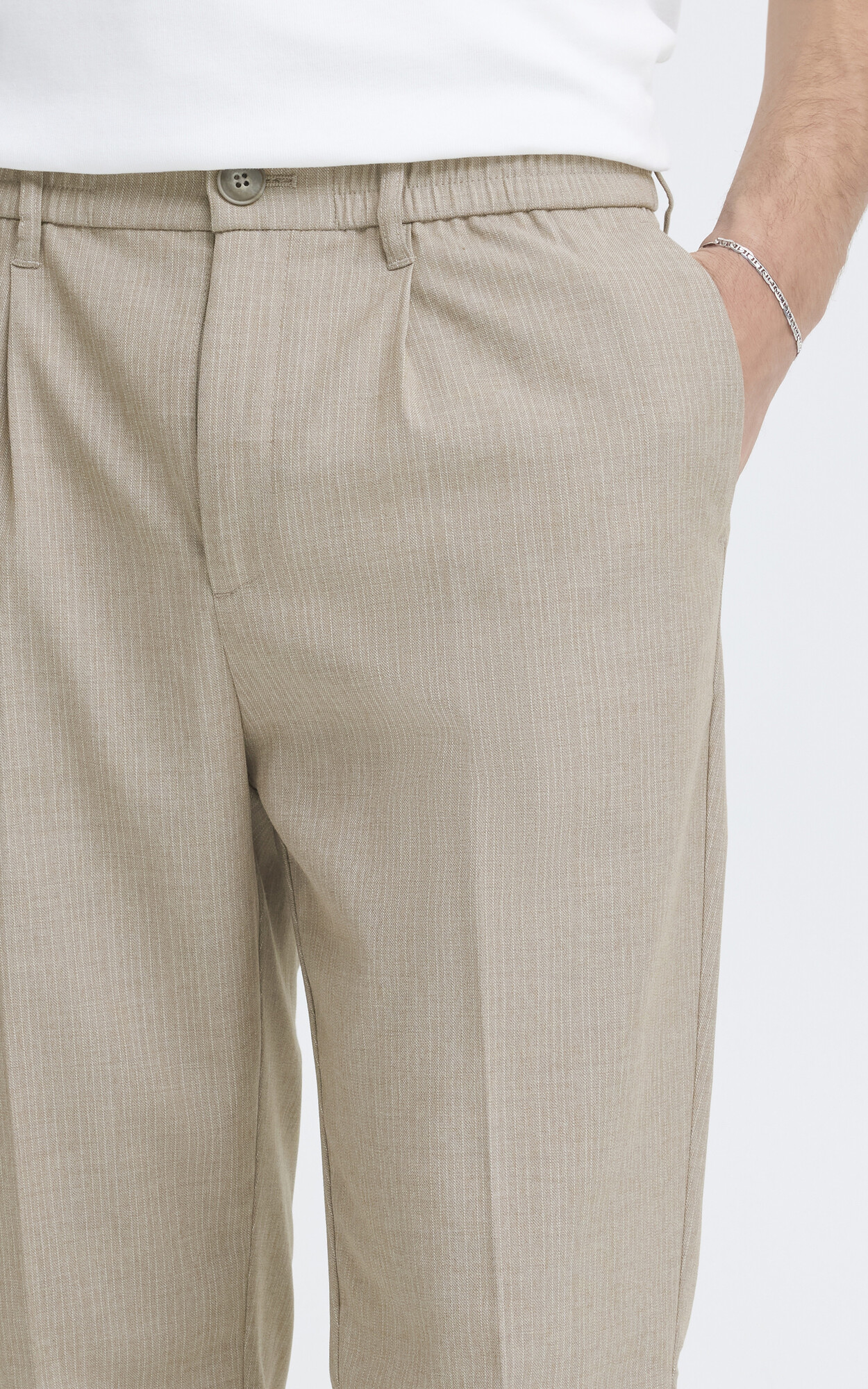 Beige Broek image