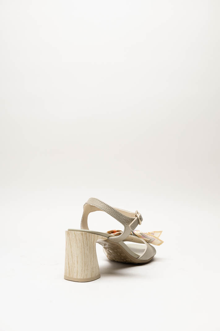 Lichtgroen Sandaal hak image