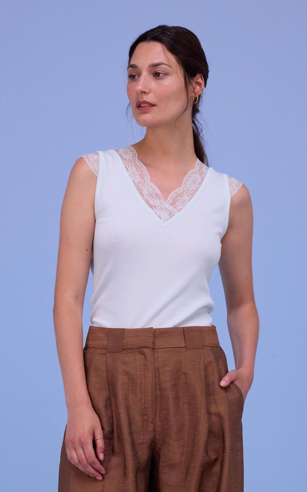 Lichtgroen T-shirt/top