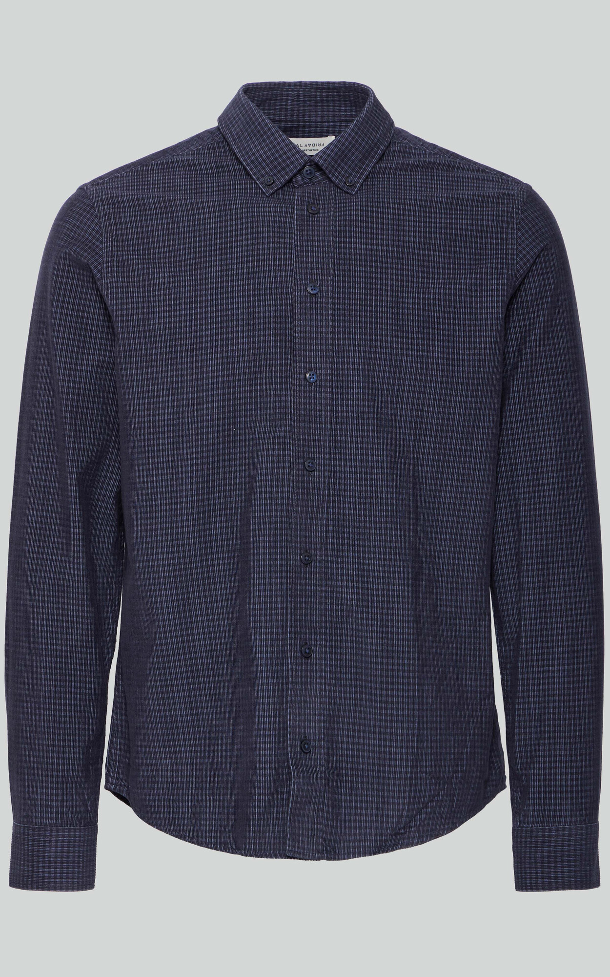 Donkerblauw Hemd