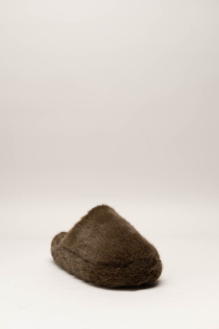 Donkerbruin Pantoffel image