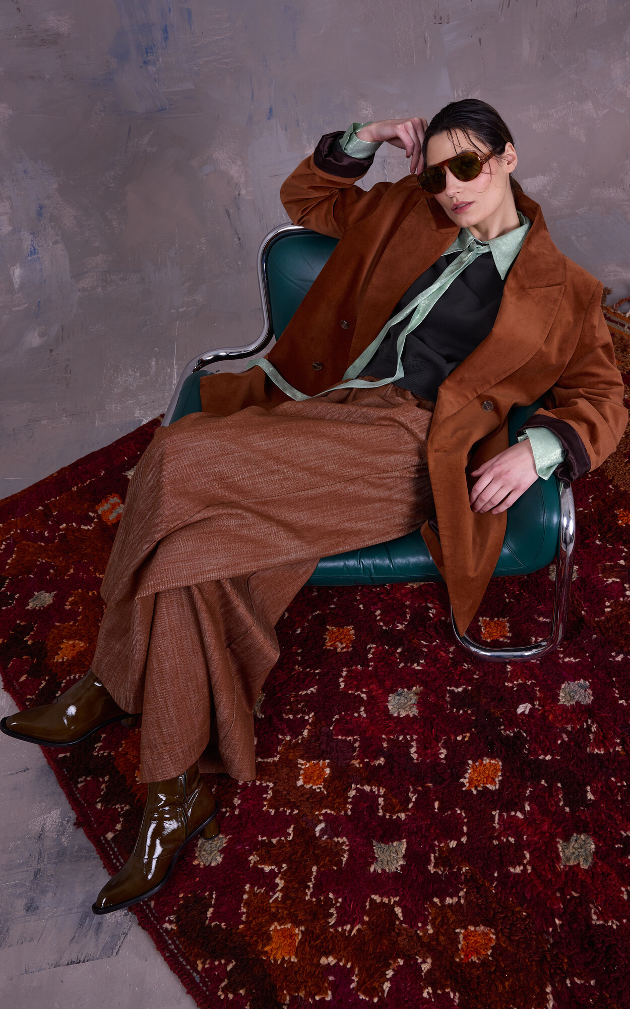 Roestbruin Broek image