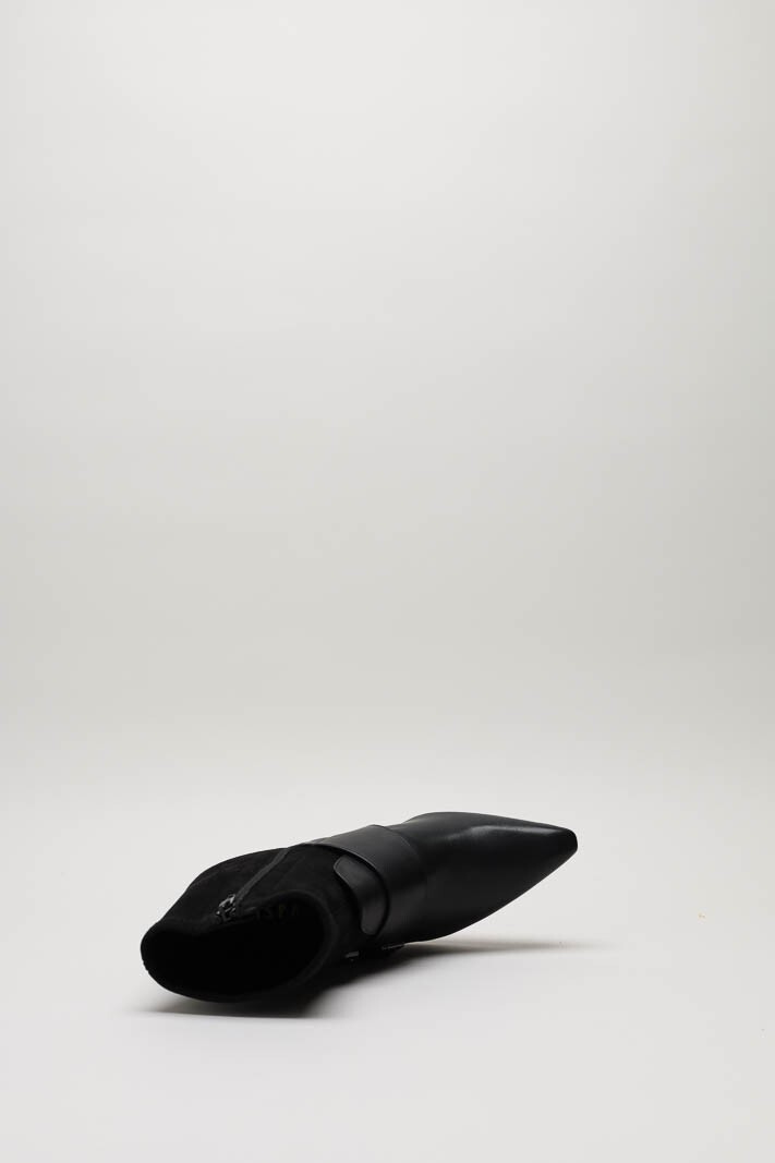 Zwart Enkellaars hak image