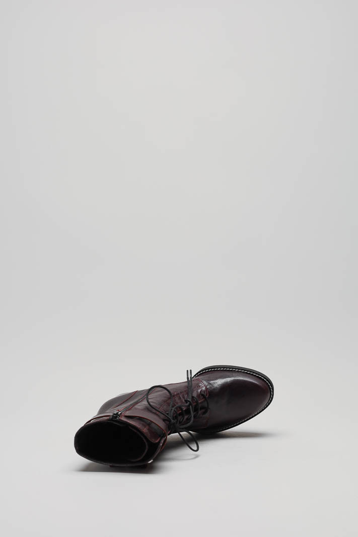 zoom in on Bordeaux Enkellaars hak image Bordeaux Enkellaars hak image