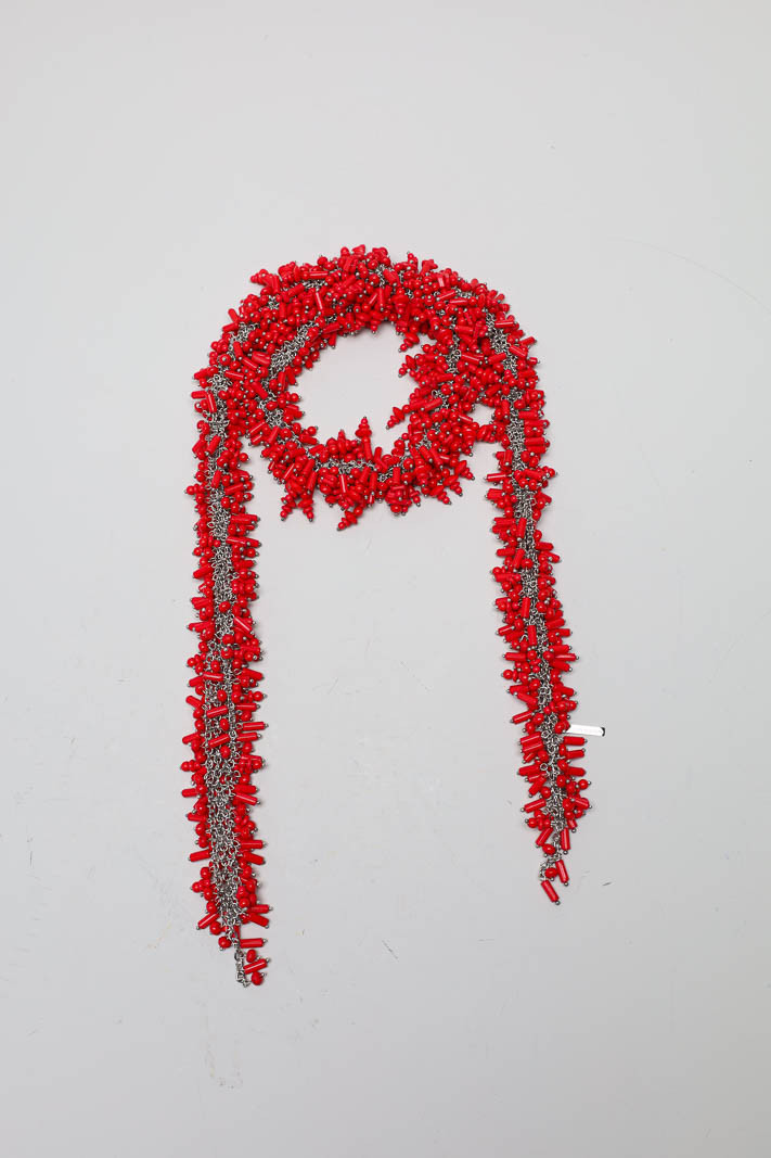 Rood Halsketting