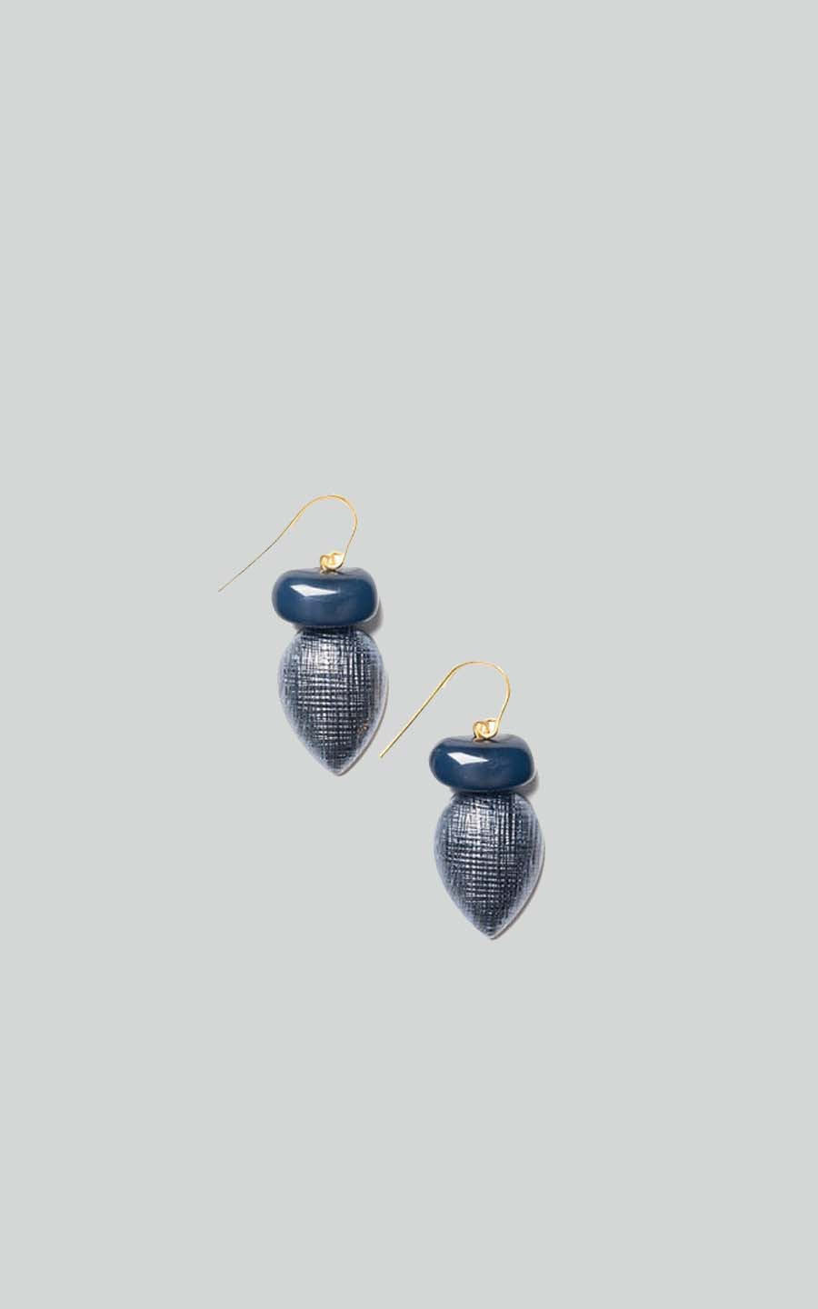 Blauw Oorbellen