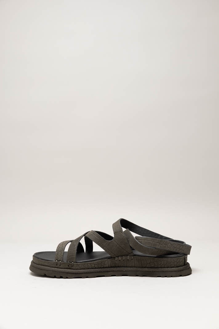 Kaki Sandaal plat image