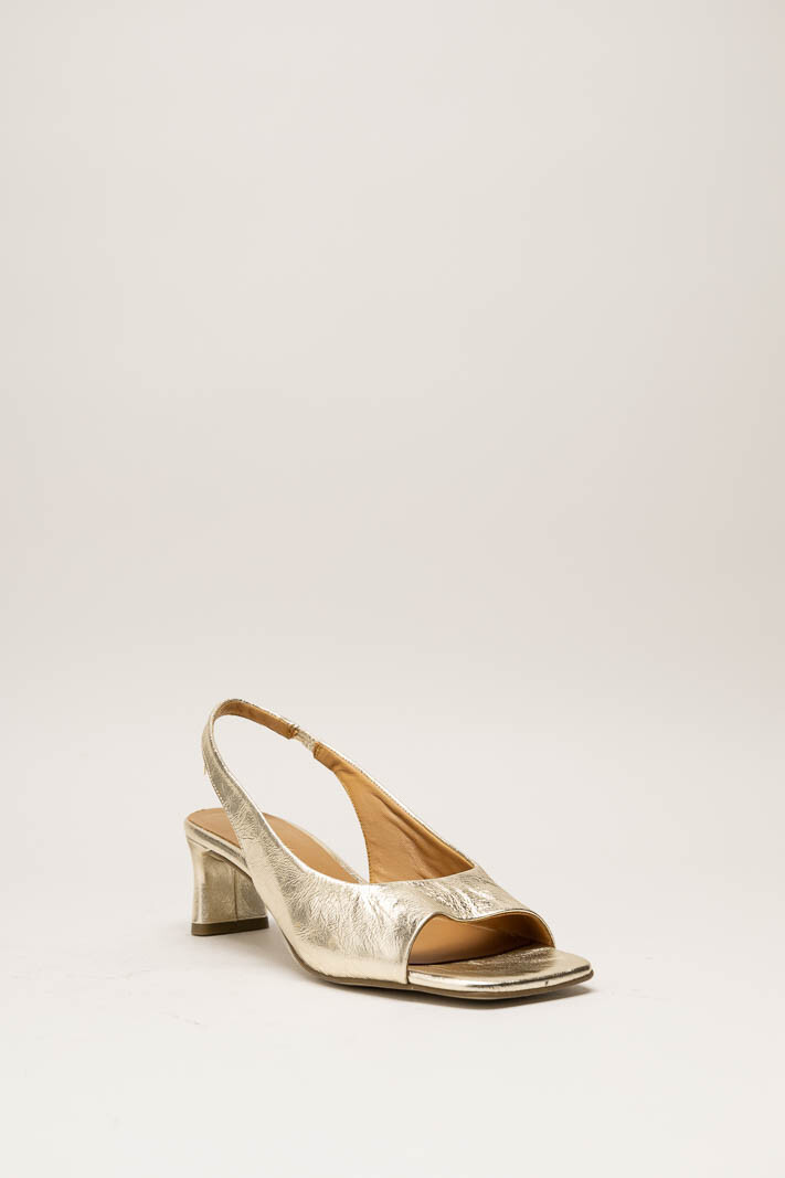 Goud Sandaal hak image