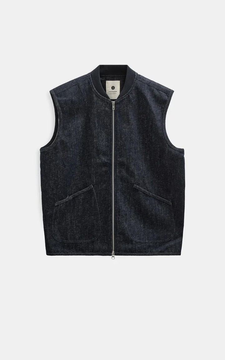 Donkerblauw Gilet image