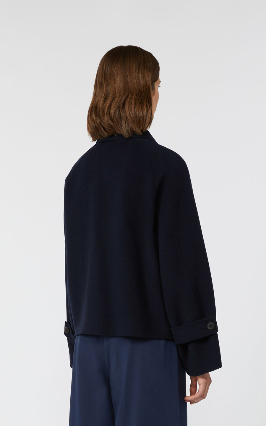 Donkerblauw Jas