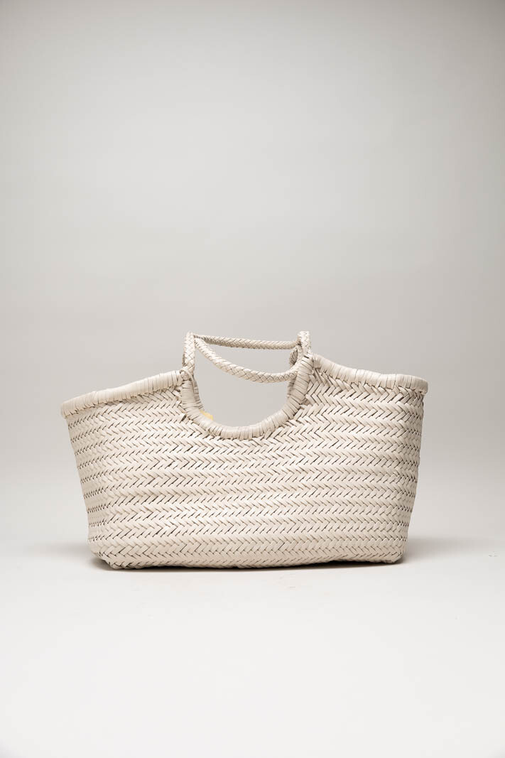 Lichtbeige Schoudertas image