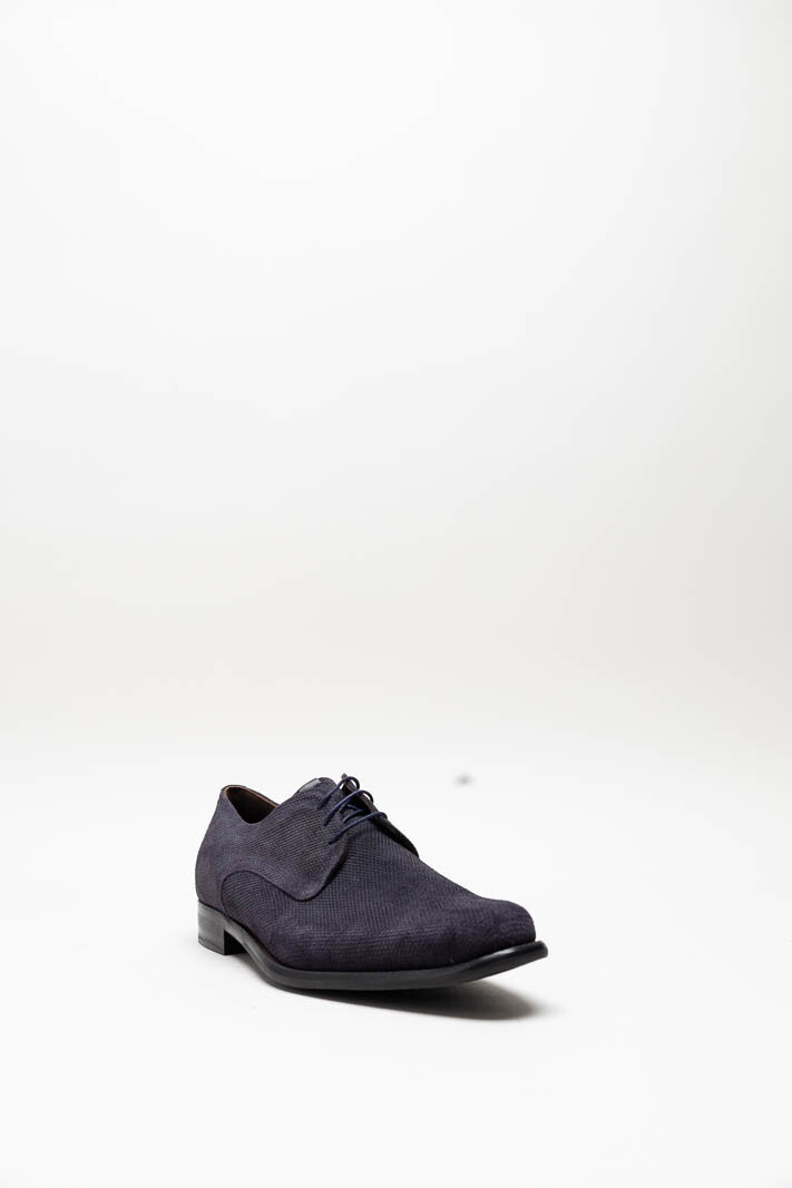 Donkerblauw Veterschoen