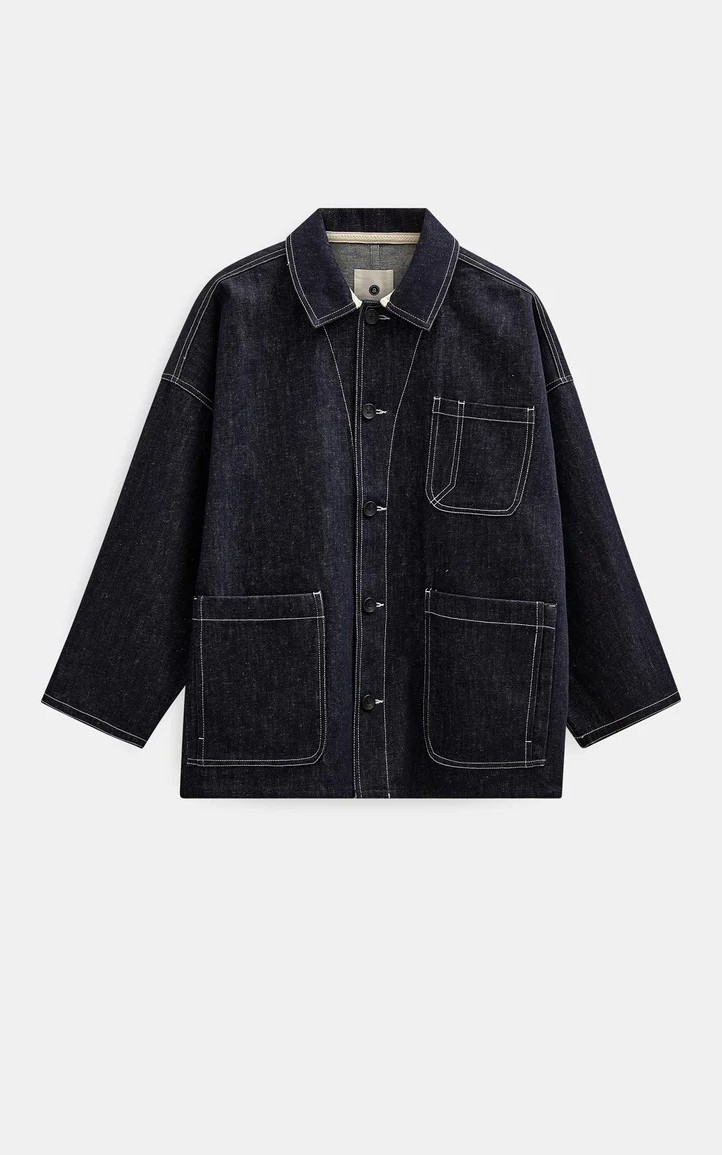 Donkerblauw Overshirt image