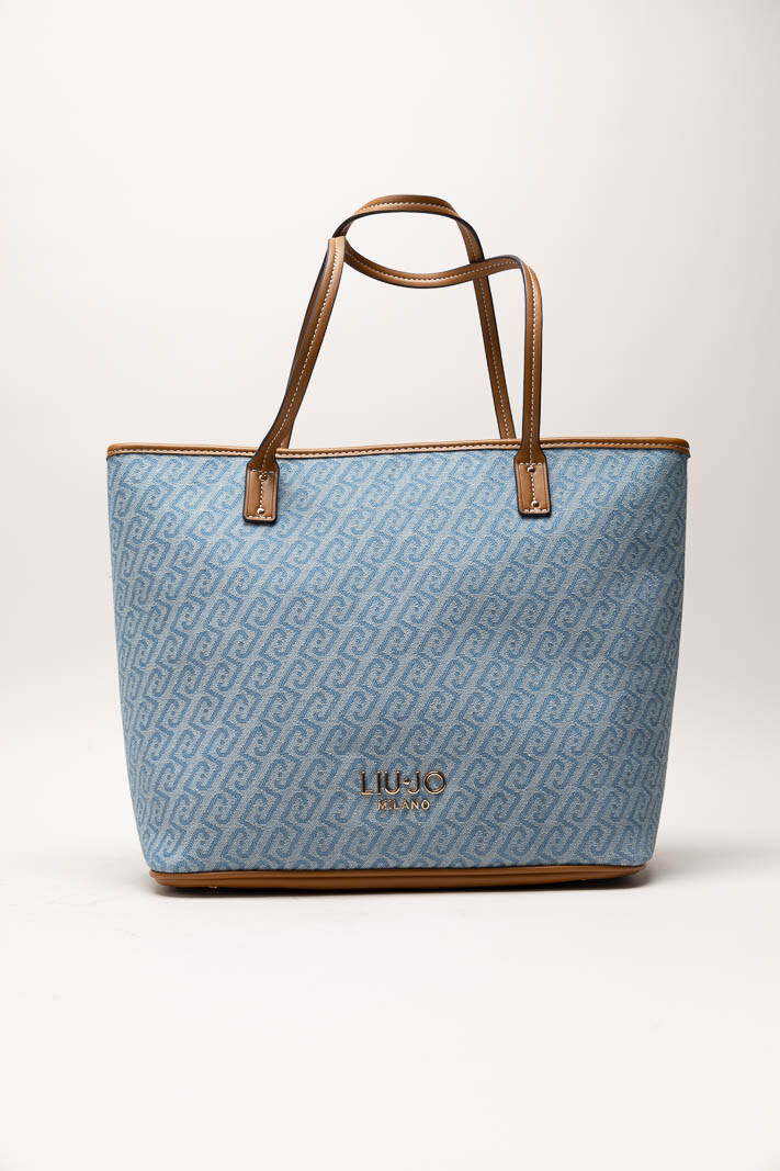 Lichtblauw Schoudertas