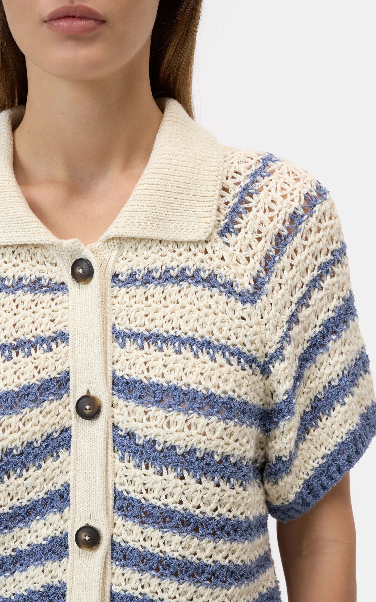 Lichtblauw Cardigan image