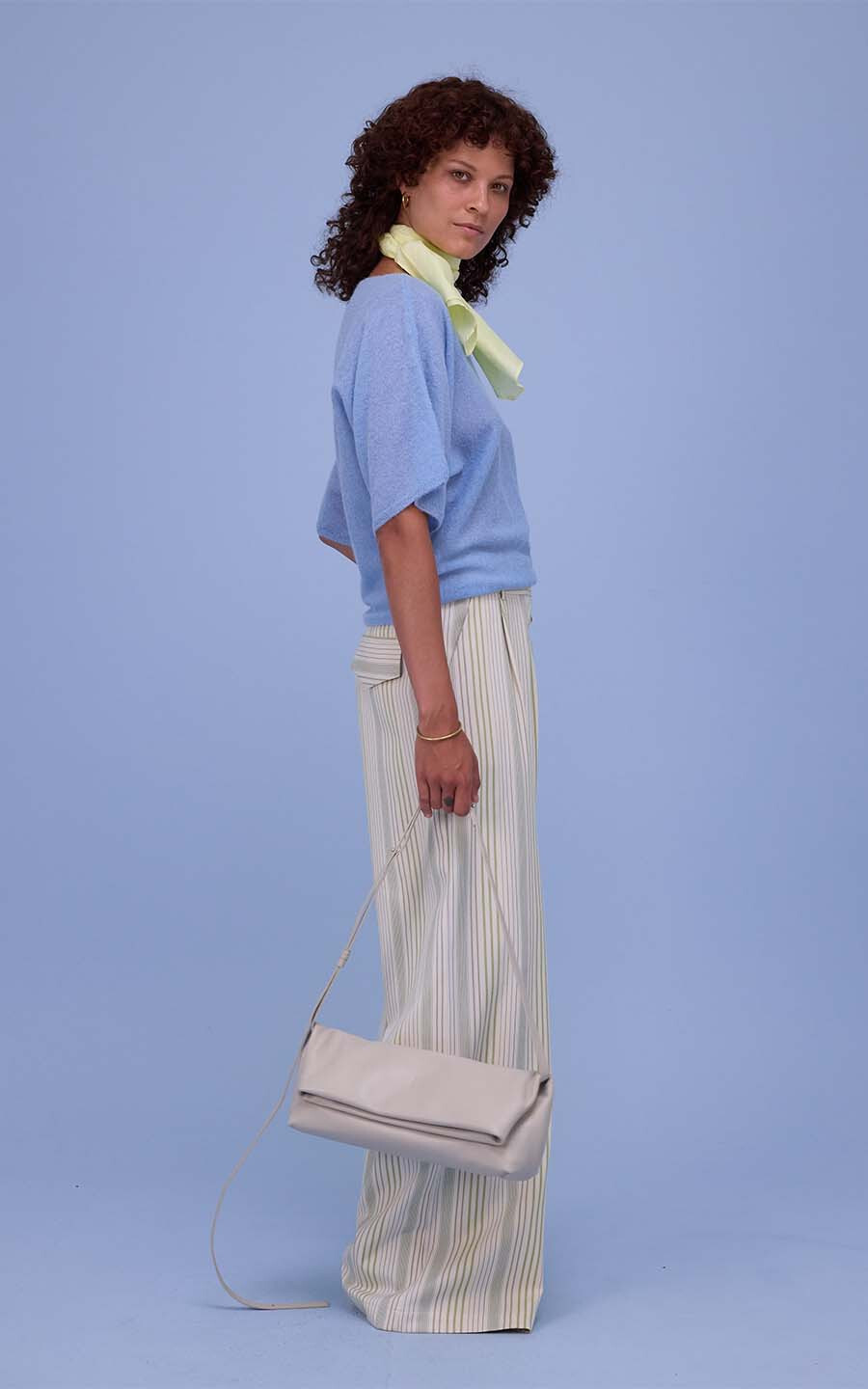 Lichtblauw Trui image