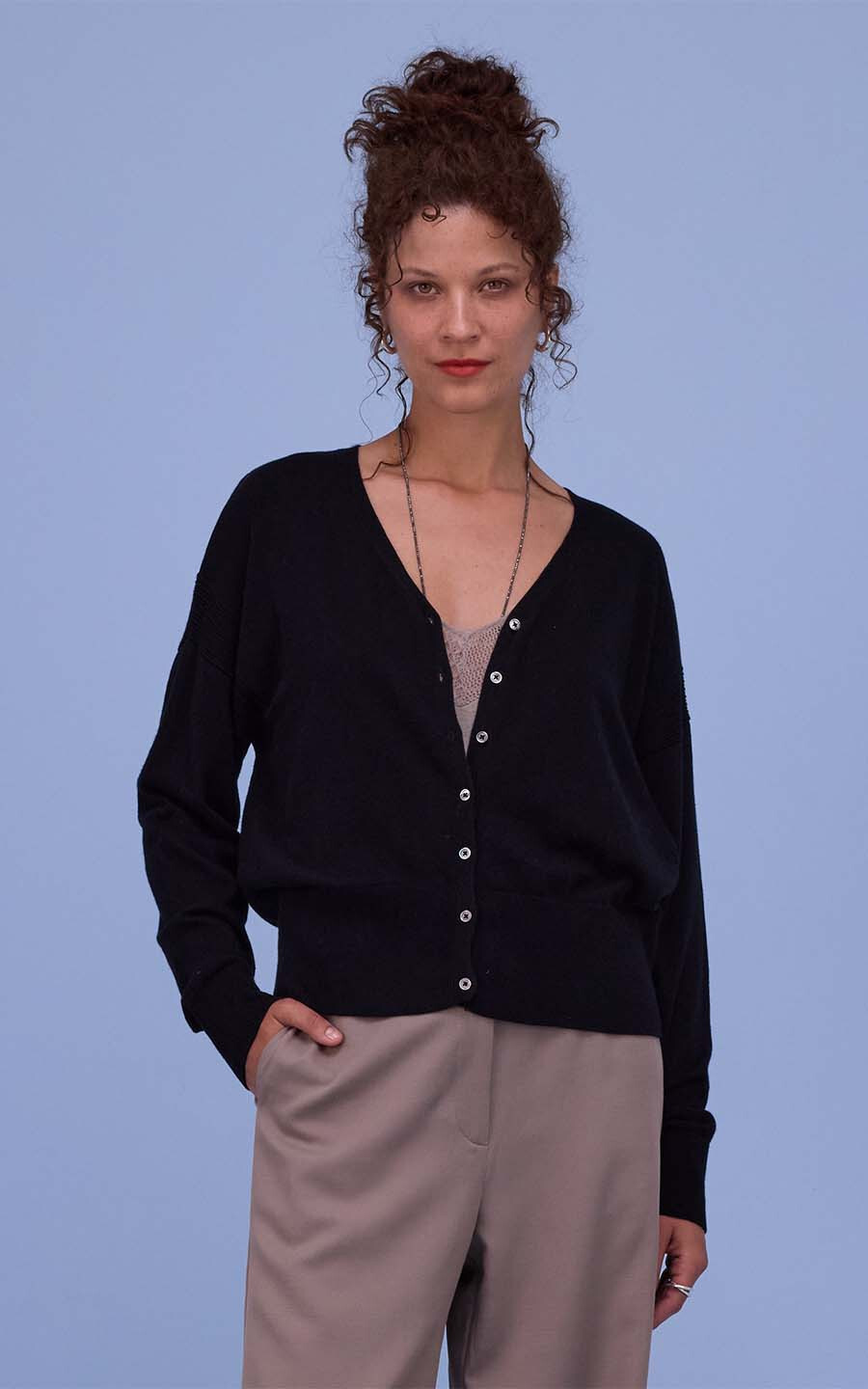 Zwart Cardigan