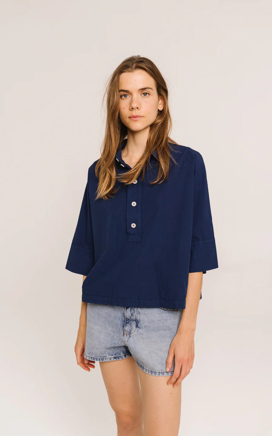 Blauw Blouse