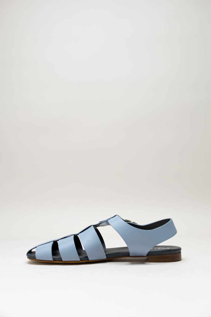 Lichtblauw Gespschoen image