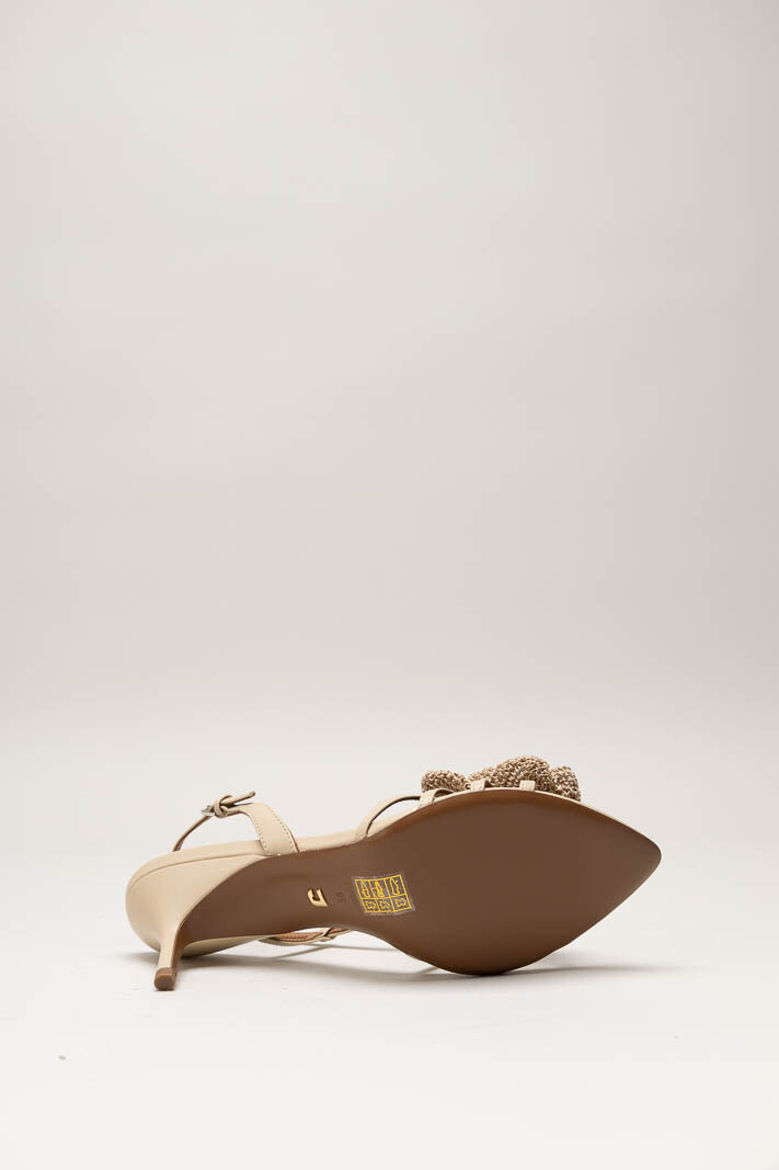 Beige Sandaal hak image