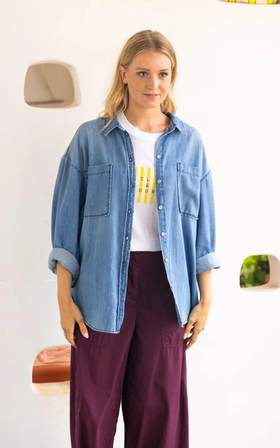 Blauw Hemd image