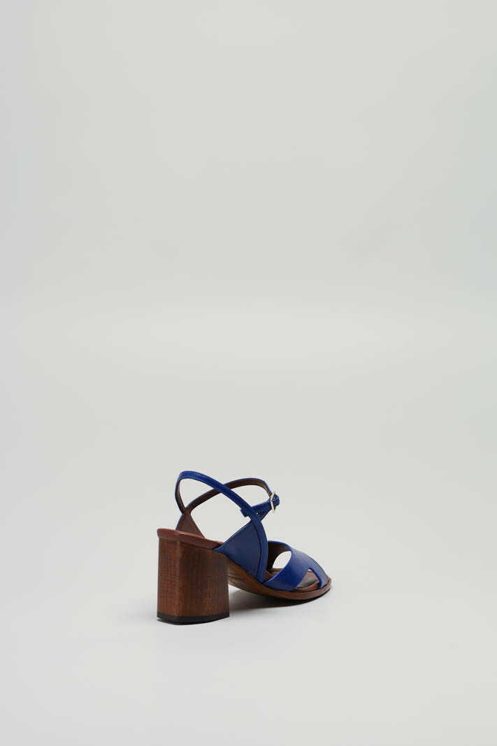 zoom in on Blauw Sandaal hak image Blauw Sandaal hak image