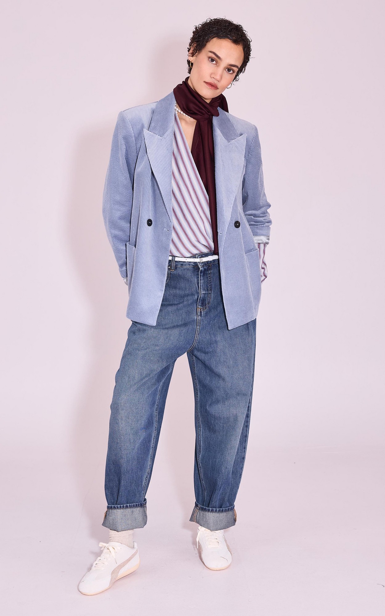 Blauw Jeansbroek image