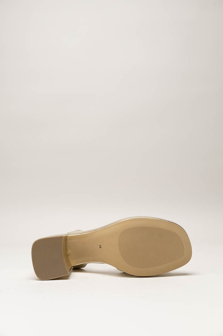 Goud Sandaal hak image