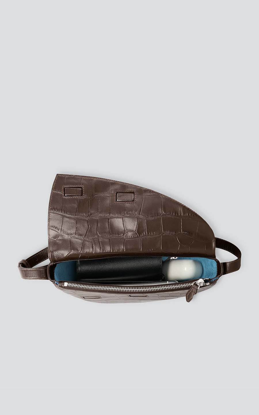 Donkerbruin Cross body image
