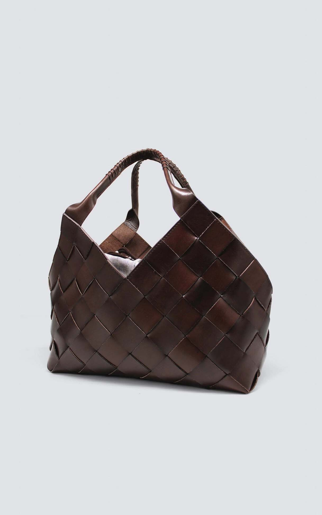 Donkerbruin Schoudertas