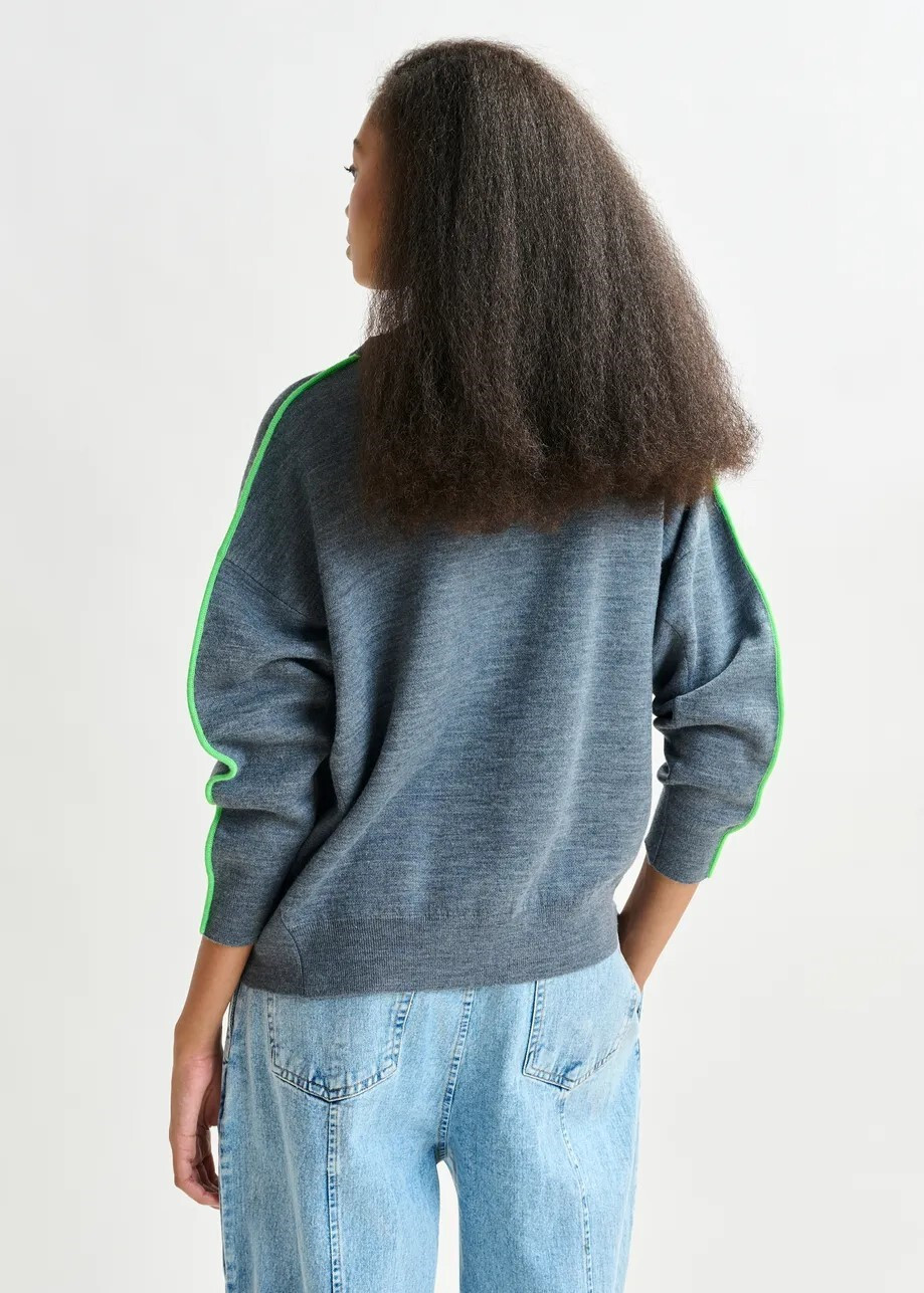 Grijs Sweater/trui