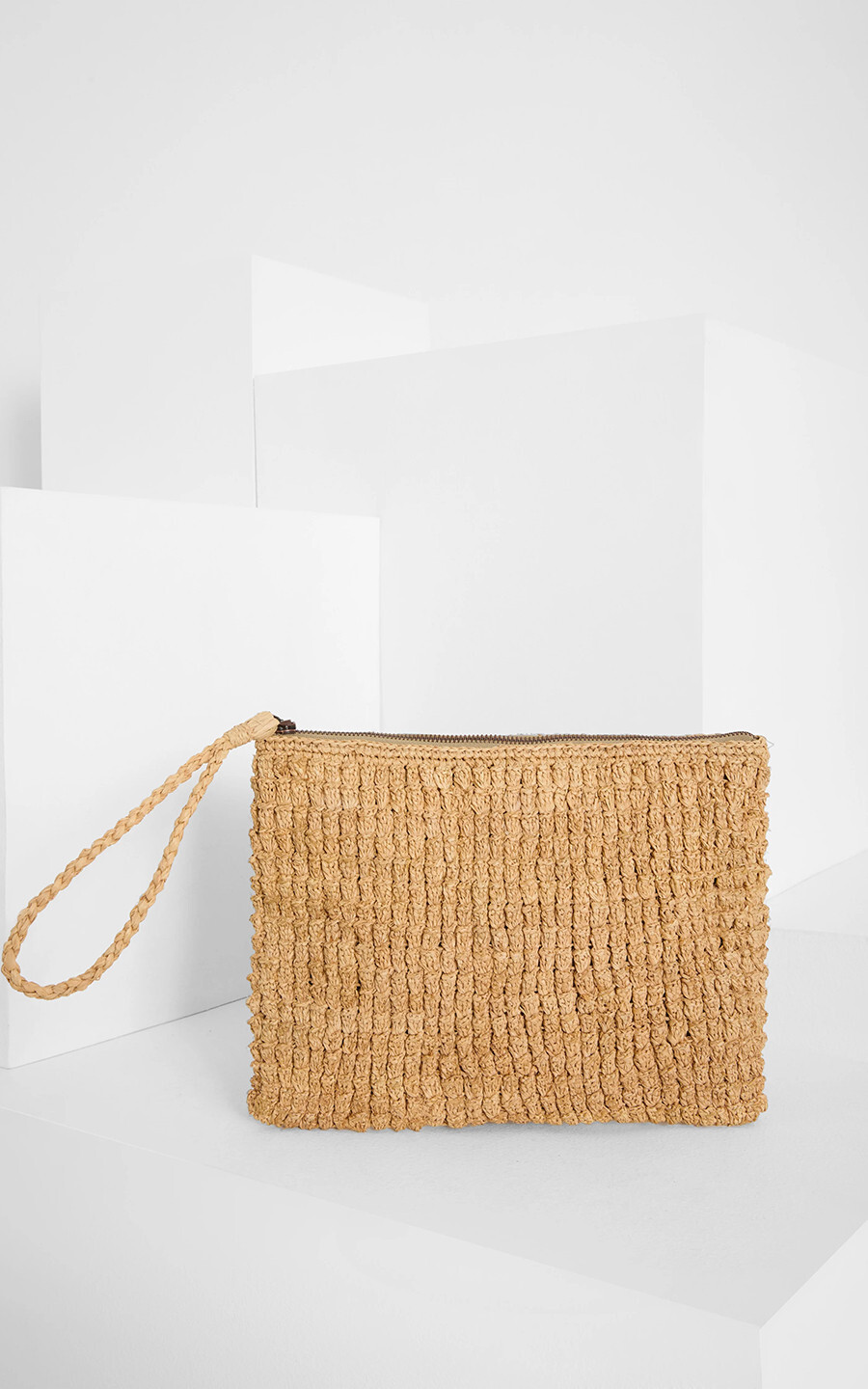 Lichtbeige Clutch