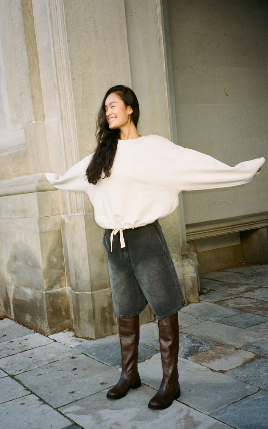 Beige Sweater/trui