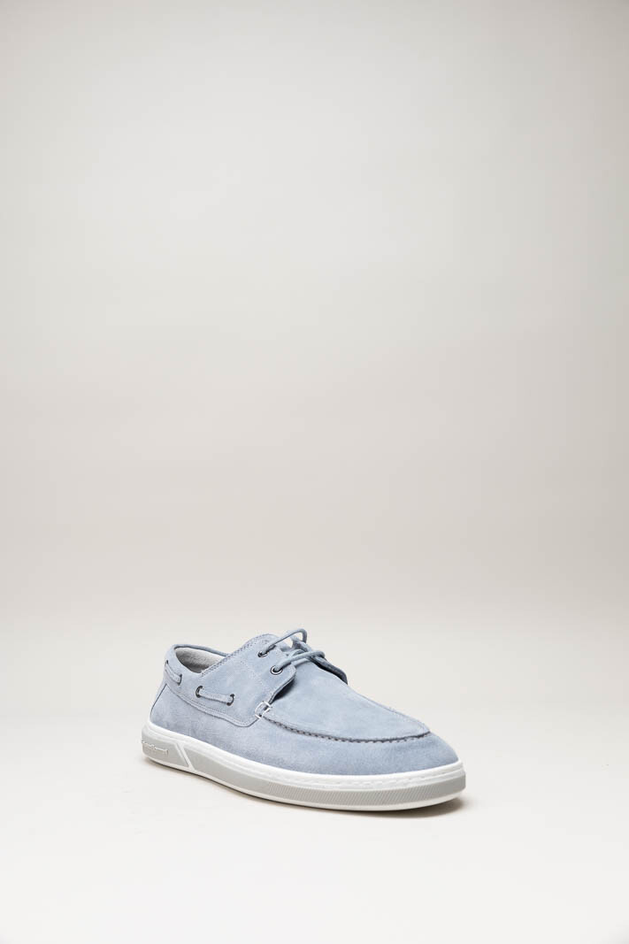 Lichtblauw Bootschoen