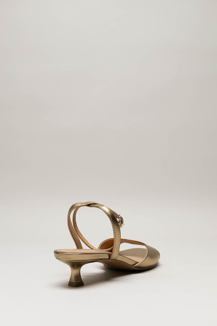 Brons Sandaal hak image