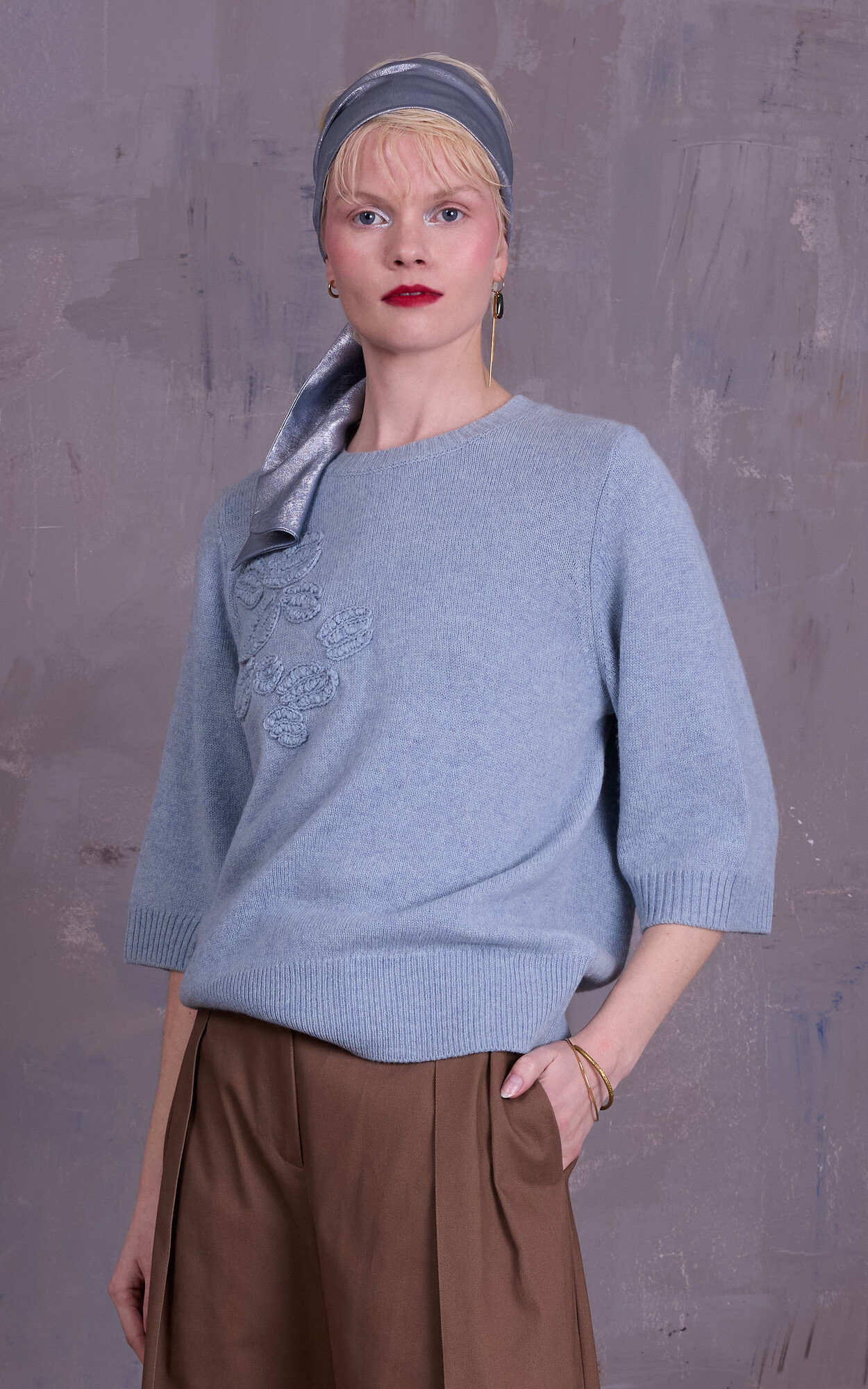 Blauw Sweater/trui